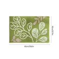 thumbnail image 3 of Chok Christmas Clearance  Leaf Pattern Non-slip Absorbent Floor  for Bathroom & Entryway – Soft Polyester with Rubber Backing | Modern Multi-purpose Design for Bedroom  Nursery  & More, 3 of 6