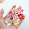thumbnail image 4 of suxuMhao Artificial Flowers, 120 Pcs Artificial Cherry Blossoms Fake Flowers Silk Flowers, Artificial Flowers Bulk Flowers Artificial for Decoration, 0.98IN Diameter, Multiple Colors, 4 of 4
