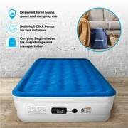 SoundAsleep Dream Series Air Mattress with ComfortCoil Technology & Internal High Capacity Pump - Queen
