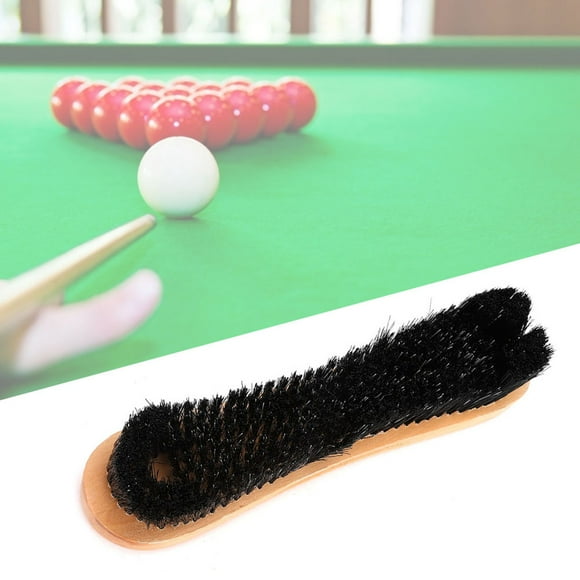 Brosse de Billard en Bois, Brosse de Table de Billard, Brosse de Nettoyage, pour Nettoyage de Table de Billard