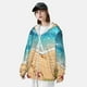 thumbnail image 3 of Balery Tropical Beach With Starfish Sudadera ligera de manga larga con capucha y protección solar UPF 50+ para hombre y mujer, ideal para pesca y running-Small, 3 of 7