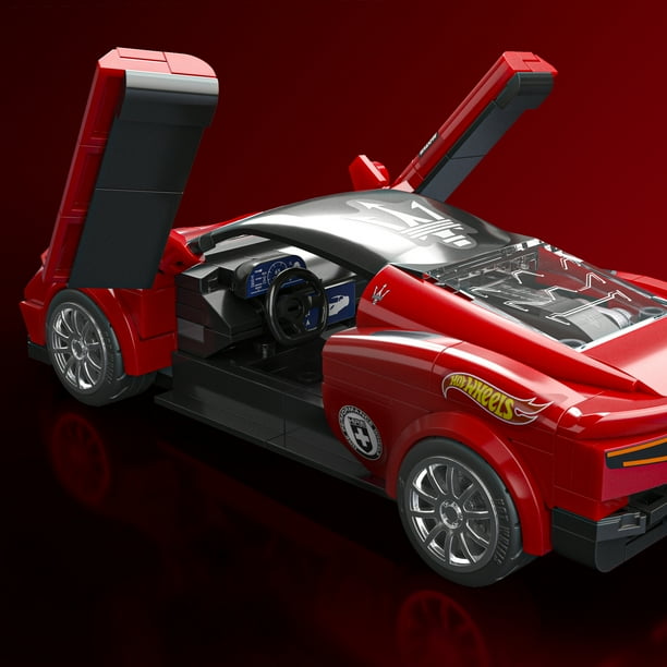 HotWheels Maserati MC20 ビルドキット Mattel Brick Shop Hot Wheels Maserati MC20 Building Toy Kit