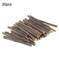 thumbnail image 2 of Cheers.US 20/40/60Pcs Wood Chew Sticks Twigs String Molar Pet Rabbit Hamster Chinchilla Toys, 2 of 3