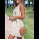 thumbnail image 3 of Vestido de Punto Sin Mangas con Cuello Redondo para Mujer, Color Albaricoque XXL, 3 of 4