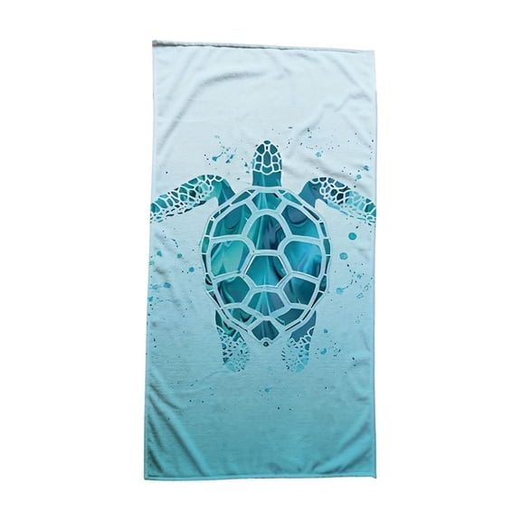 Microfiber Beach Towel, Double Sided, Quick Dry, Soft Absorbent, Sand , Lightweight, Portable Bath Towel for Travel, Pool, and Swimming Adventures