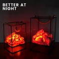 thumbnail image 6 of Flame Lamps Charcoal Flame Lantern Simulated Fireplace Led Flame Night Light Flame Effect Light Garden Yard Living Room Decor, 6 of 10