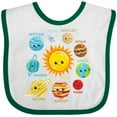thumbnail image 3 of Inktastic Cute Planets, Solar System, Space, Cosmos, Galaxy Boys or Girls Baby Bib, 3 of 4
