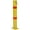 Yellow#2, variant on , Parking bollard,pole barrier with lock ,car parking protection posts,home garage street decor ,parking barrier Square yellow, Yellow ,Steel ,