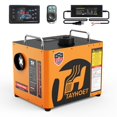 thumbnail image 1 of Calentador diésel TAYHOET 8KW 12V/24V/110V 9L con control remoto LCD naranja, 1 of 8