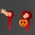 thumbnail image 2 of CafePress - Funny Halloween Baby Maternity T Shirt - Maternity Dark T-Shirt, 2 of 3