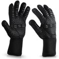 thumbnail image 2 of Fjofpr Gloves Heat Resistant Cooking Hot BBQ Grilling Cooking Gloves Heat oven Welding Gloves, 2 of 2