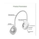 thumbnail image 3 of Portable Hanging Neck Fans USB Rechargeable Mini Fan Humidifier Portable, 3 of 5