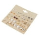 thumbnail image 4 of 20 Pares De Con Flecha De Bolas Para Mujeres Niñas Adorno Sunnimix Aretes colgantes para mujer, 4 of 8