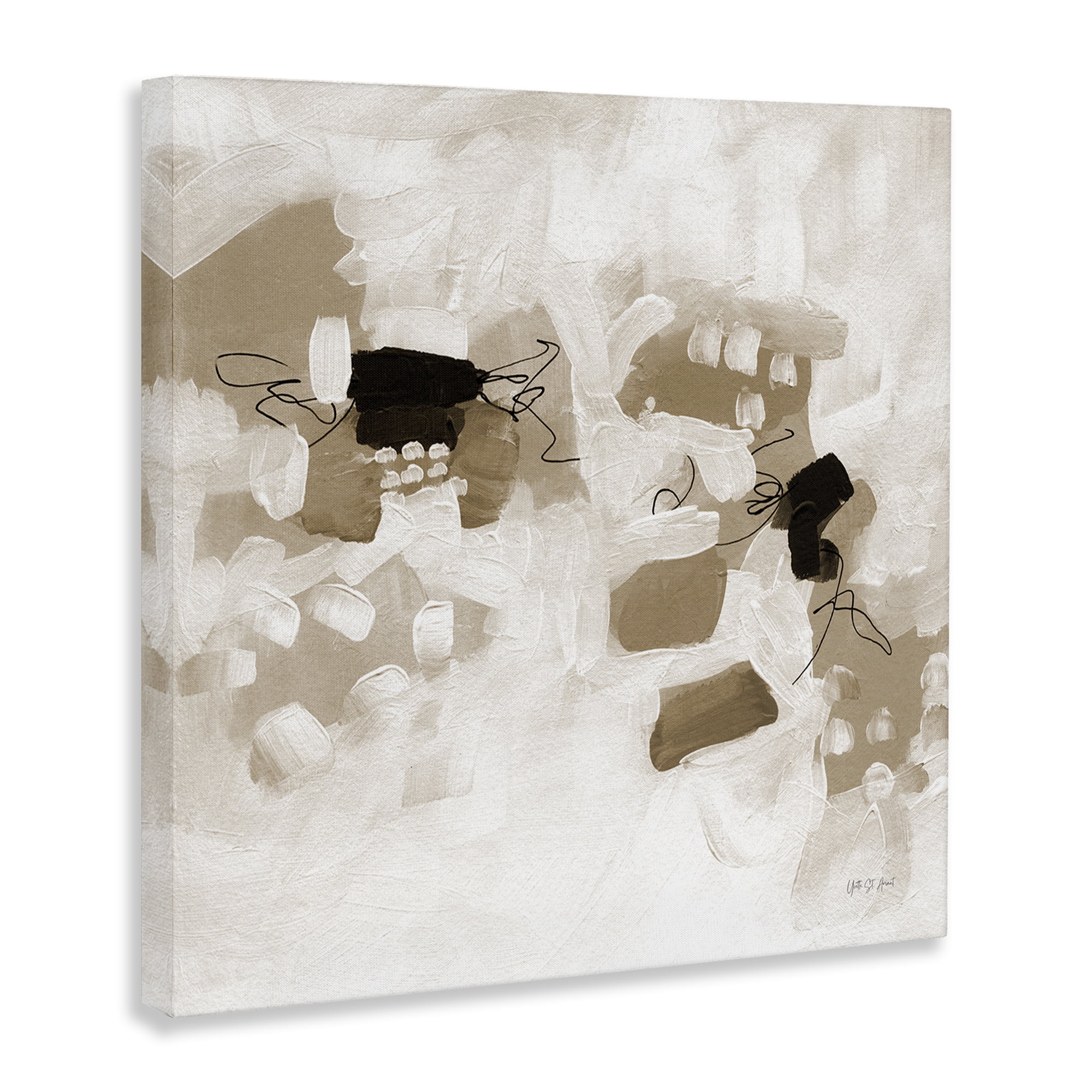 Stupell Industries Boho Classic Conservatory Abstract Painting Gallery Wrapped Canvas Art Print Wall Art, 36 x 36