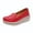 Red, variant on Fesfesfes Platform Sneakers Women's Muffin Comfort Shoes ThickendSoled Casual Platform Oversized Sneakers US:5.5(36)