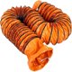 thumbnail image 1 of Manguera de conducto flexible de PVC de 25 pies para ventilador de escape utilitario de 30 cm, 1 of 7