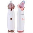 thumbnail image 2 of PULLIMORE Electric Blackhead Remover Pore Vacuum Suction Rechargeable Facial Acne Comedone Extractor Kit with 5 Sucker Heads Face Cleaner For Women Men "White", 2 of 10