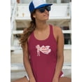 thumbnail image 2 of Super Hero Super Mom Racerback Tank Women -Image by Shutterstock, Female Small, 2 of 4