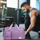 thumbnail image 1 of Bolsa de gimnasia con separación en seco y húmedo | Compartimento para zapatos | Bolsa de lona deportiva de gran capacidad | Tela Oxford | Correa para el hombro y bolso de mano | Bolsa de viaje, 1 of 5