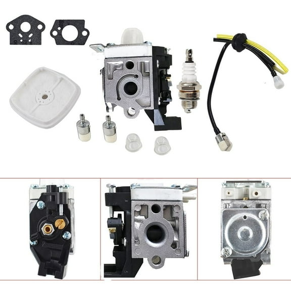 A021001690 Carburetor Carb with Fuel Maintenance Kit for ECHO GT225 GT225i GT225L PAS225 PE225 PPF225 SHC225 SRM225 SRM225U