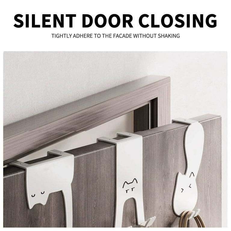 LKWLPD Over the Door Hooks Door Hangers with Sponge Pad Prevent