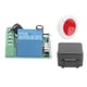 thumbnail image 1 of Receptor de interruptor inalámbrico, DC12V 433MHz interruptor de control remoto de un solo canal transmisor de interruptor de relé artesanía Superior, 1 of 14