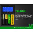 thumbnail image 3 of Cargador de Batería de 4 Ranuras, Carga Rápida de 3 A, Compatible con Pruebas de Capacidad de Batería para Baterías 18650, 26650 y 26500 AA y AAA., 3 of 5