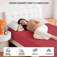 thumbnail image 3 of Sábana  de  Cajón  Ajustable Tela Fresca, Suave y Ligera King Size, 3 of 3