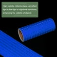 thumbnail image 4 of Uxcell Reflective Tape Strong Adhesive Safety Warning Reflector Tape, Waterproof Conspicuity for Trailers Trucks Blue 10 Feet x 6 Inch, 4 of 6