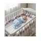 thumbnail image 3 of Protector Cuna Trenza 6 Tubos 4 Mts Bumper Bebe Rosa Gris Liso Rosa / Blanco / Gris, 3 of 5