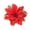 red, variant on 10pcs 14cm Poinsettia Artificial Flowers Glitter Christmas Flower for XmasTree Decoration Wedding Party Wreath Ornaments