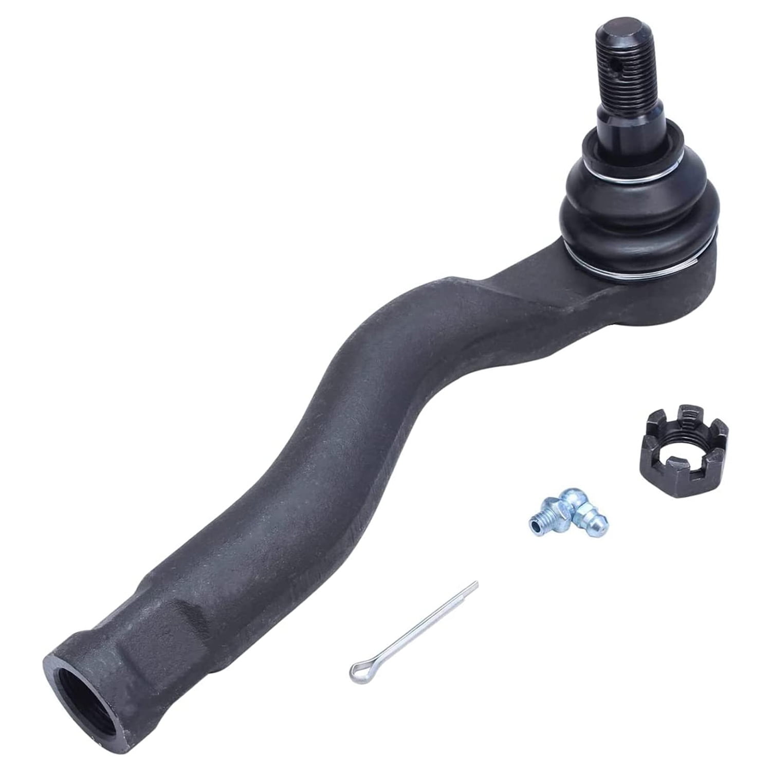 Detroit Axle - Front 6pc Tie Rods Kit for 07-21 Toyota Tundra 08-22 Sequoia, 4 Suspension Outer Inner Tie Rod Ends 2 Boots 2009 2010 2011 2012 2013 2014 2015 2016 2017 2018 2019 2020 Replacement