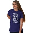 thumbnail image 3 of Declare Thumb On You Geek Nerd Plus Size Crewneck Graphic Tee Shirt Brisco Brands 2X, 3 of 5