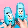 thumbnail image 4 of LNMQLPDBS Toddler Boy Sandals Summer Cartoon Decoration Open Toe Flat Hot Led Luminous Slippers for Kids Comfort Soft Sole Toddler Jelly Sandal Casual Kids Slippers Boys Blue 3.5-4 Years, 4 of 4