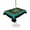 Teal, variant on Outdoor Tablecloth with Umbrella Hole for Patio/Picnic/Party/Camping, Brown Western Cowboy Waterproof Table Cloth Square Cover Washable, Farmhouse Country Textured (54"x 54")
