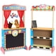 thumbnail image 1 of Teatro de marionetas CHIUHEI Deluxe de madera con títeres para niños de 3 a 8 años, 1 of 6