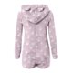 thumbnail image 4 of Mono cálido con capucha y orejas para mujer, estampado de manga larga, pantalones cortos, mono corto con cremallera, bolsillo, ropa de dormir, ropa de casa, tops de poliéster para mujer, 4 of 5