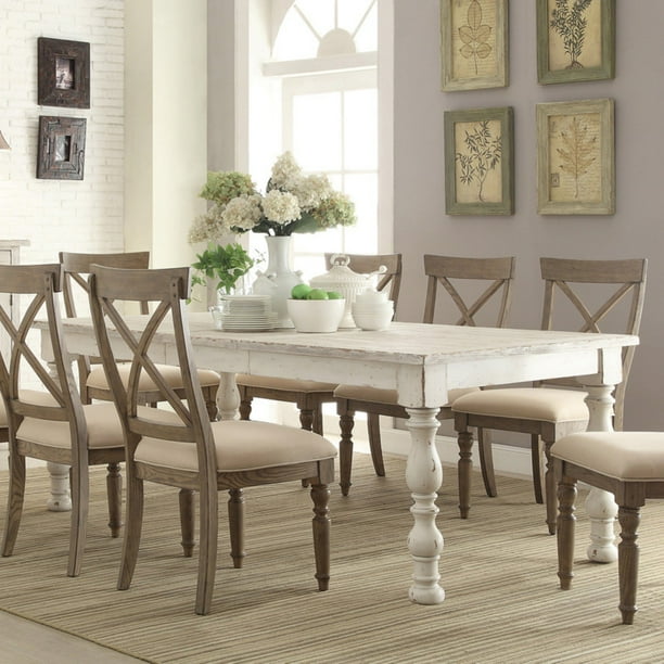 Riverside Aberdeen Rectangular Dining Table Walmart Com
