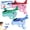 3/Mix, variant on Dinosaur Foam Glider Launcher Toy, 9.5'' Outdoor Flying Aircraft with Easy-Load Mechanism, Long Flight for Backyard Park Beach Play