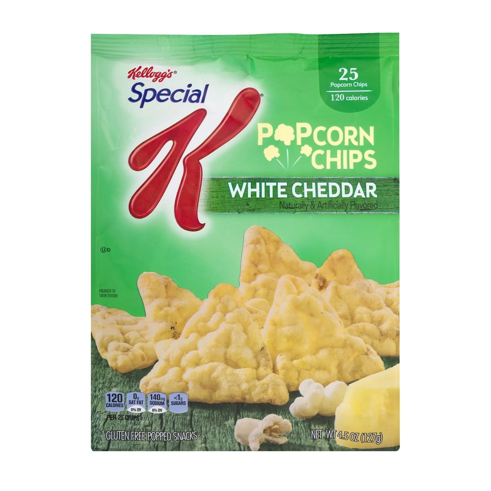 Kellogg's Special K White Cheddar Popcorn Chips, 4.5 Oz.