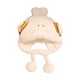 thumbnail image 4 of Gorro de peluche de invierno, accesorio fotográfico, ideal para ir de compras al libre en y las vacaciones. Beige, 4 of 8