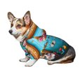thumbnail image 3 of JUNZAN Whimsical Cats and Flowers Scene Dog Hoodie Puppy Sweater Sweatshirt,Cold Weather Coat Pet Clothes for Dog Cat-X-Large, 3 of 6