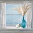 thumbnail image 2 of Great Art Now Seaside Cottage View Shell by Danhui Nai, Framed Wall Art, 23.5W x 23.5H, 2 of 3