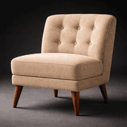 Liz Jordan Hill Brown Upholstery Fabric by the Yard, AC Daytona Sandbar 102, Aquaclean, Stain Resistant, Pet Friendly, Furniture & DIY Use, 1 Yard