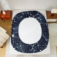 thumbnail image 5 of Feelyou Horoscope Sky Bed Sheets, Dreamy Stars Teen Kid King Sheets, 4-Piece, 5 of 7