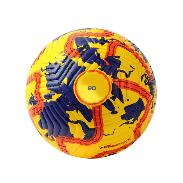 Balón Fútbol Soccer Para Entrenamiento Champions Stars No. 5 Mapa Amarillo
