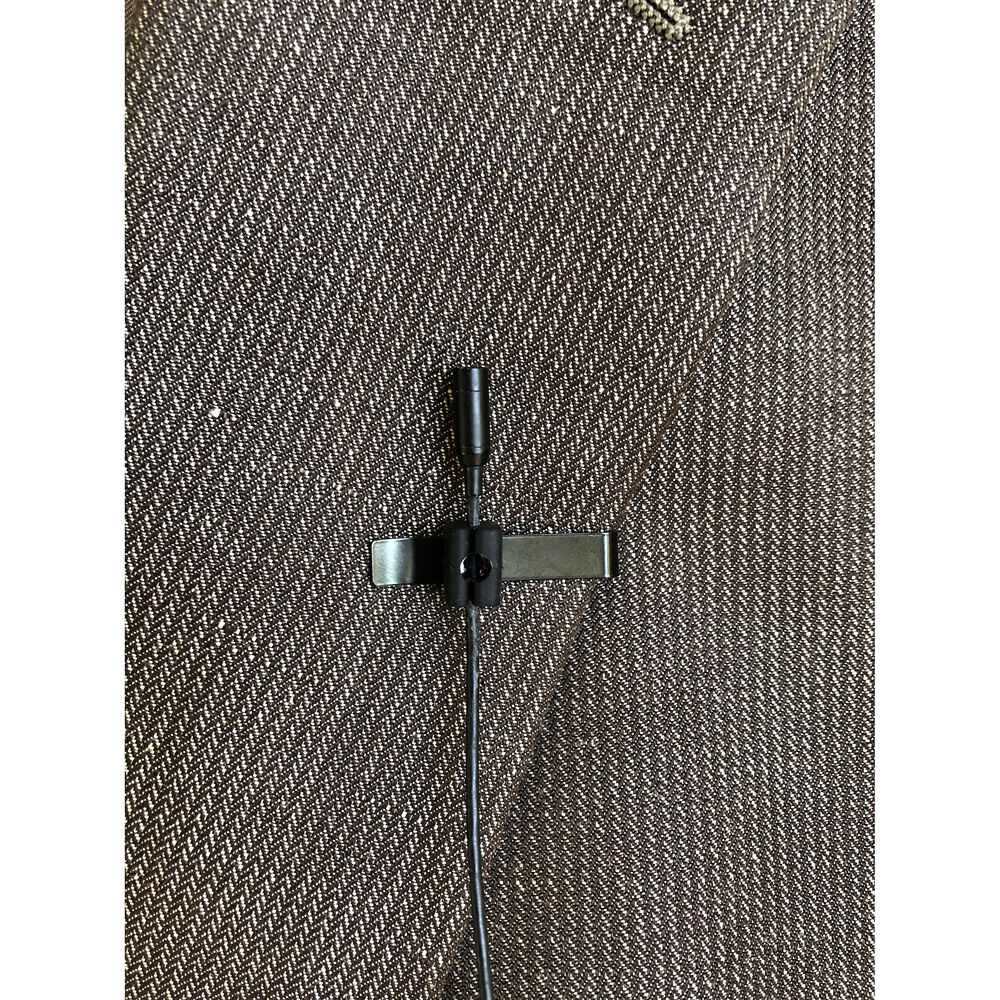 Point Source Audio Series8 CO-8WLh Omnidirectional High-Sensitivity Waterproof Lavalier Microphone Kit with Accessories (Lectrosonics, Black)