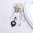thumbnail image 6 of CIYISON Cross Heart Phone Lanyard Keyring Chain Anti-Lost Keychain Y2K Handbag Backpack, 6 of 6
