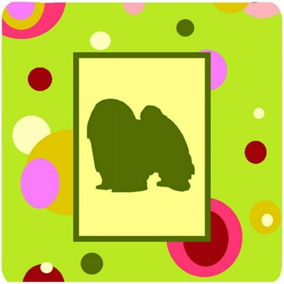 Japanese Chin Foam Coasters - Set Of 4