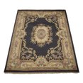 thumbnail image 3 of Rugsotic Carpets Hand Knotted Aras, Oriental Wool Area Rug, Light Blue, 3'x5', 3 of 5